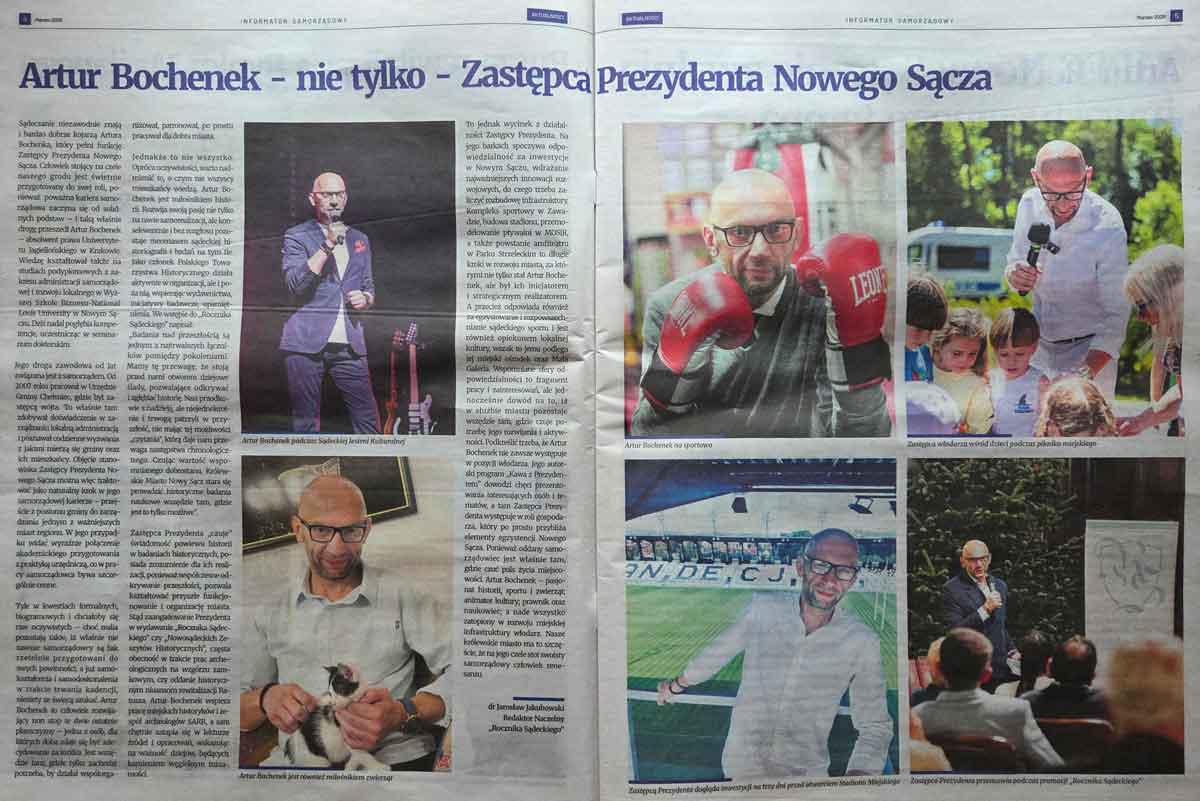 Kurier Nowosądecki marzec 2026 - Artur Bochenek