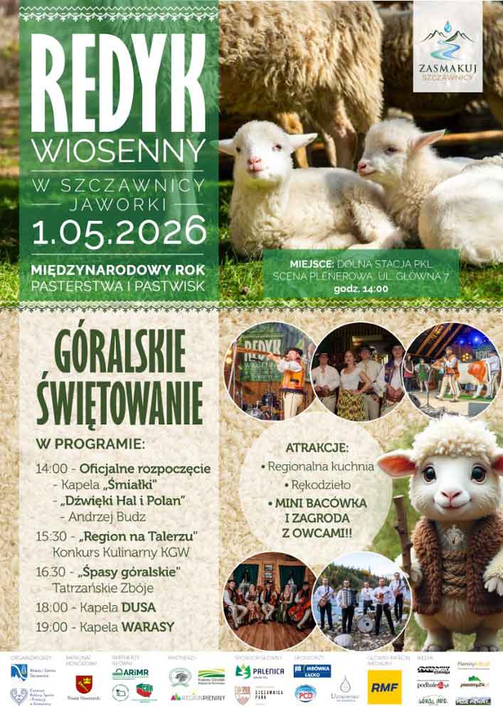 redyk wiosenny Szczawnica