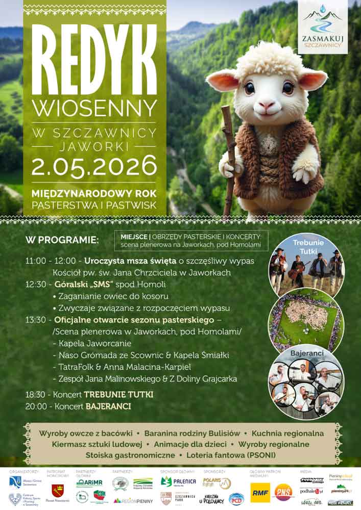 gdzie na majówkę - redyk wiosenny Jaworki