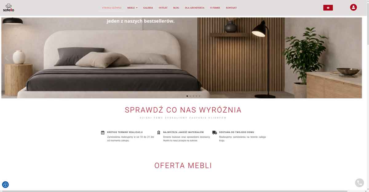 Producent mebli tapicerowanych - Sklep meblowy Sofello