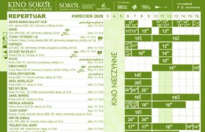 Repertuar kina Sokół (do 16 kwietnia)