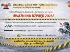 Uważni na dźwięk 2026 - ćwiczenia na terenie powiatu nowosądeckiego