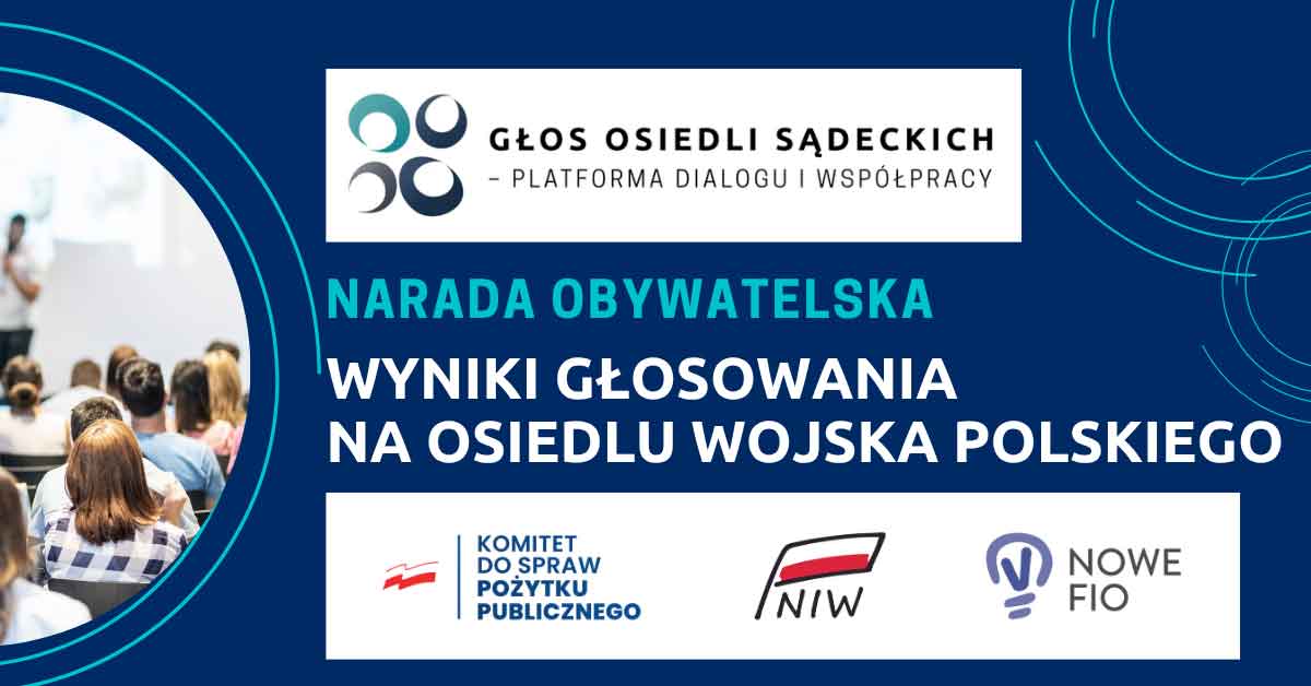 Głosowanie po Naradzie Obywatelskiej na osiedlu Wojska Polskiego. Najwięcej głosów – rewitalizacja placu zabaw „Drewniak”