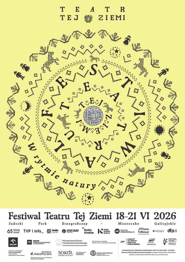 Festiwal Teatru Tej Ziemi "W rytmie natury” - plakat