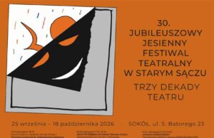 Jesienny Festiwal Teatralny 2026, Stary Sącz - plakat - program