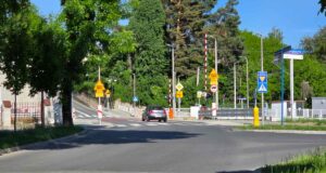 ulica Kościuszki, okolica przystanku kolejowego Nowy Sącz Miasto