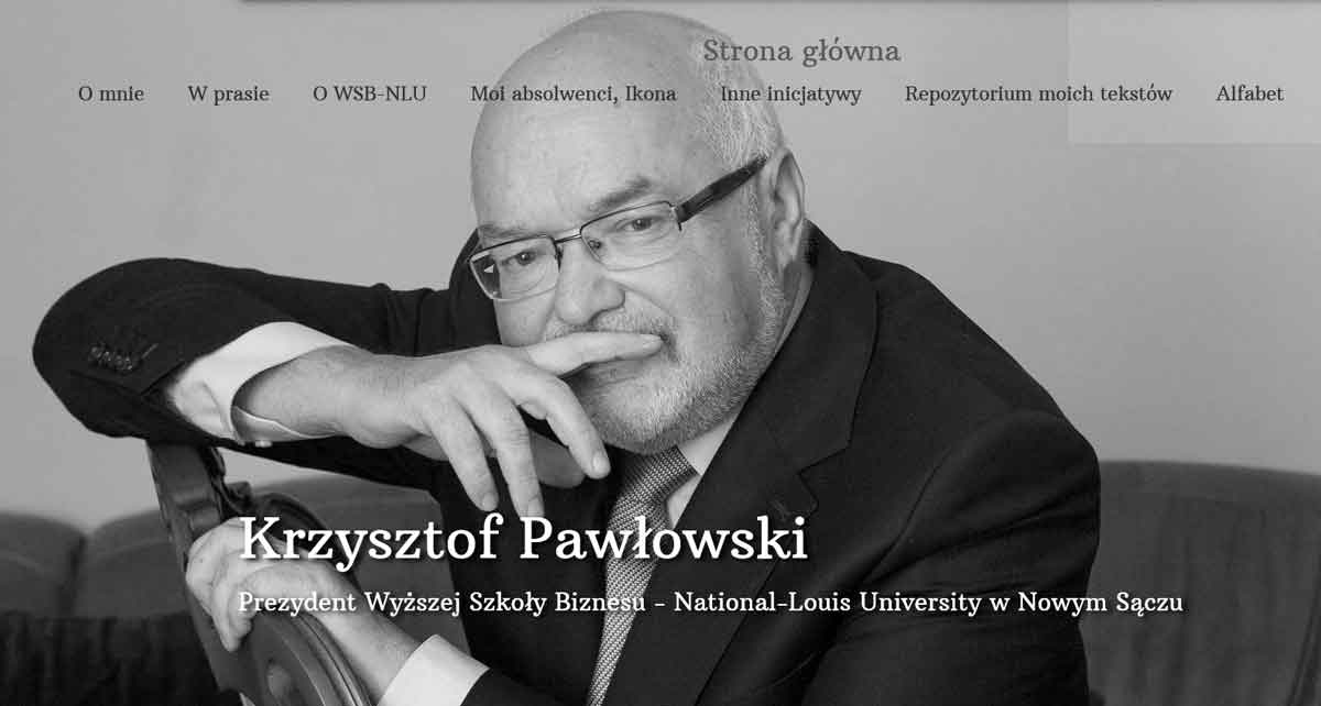 zmarł Krzysztof Pawłowski