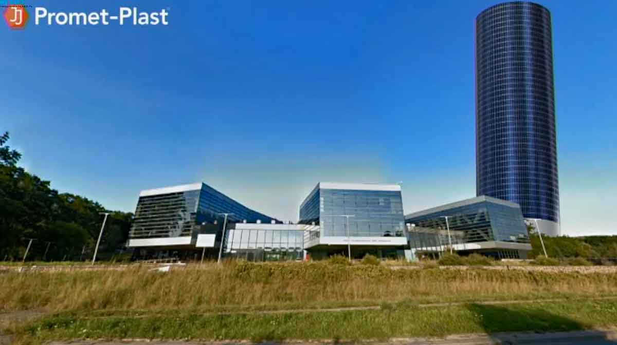 Nowy Sącz magazyn energii wysoki na 200 m chce budować Promet-Plast - wizualizacja