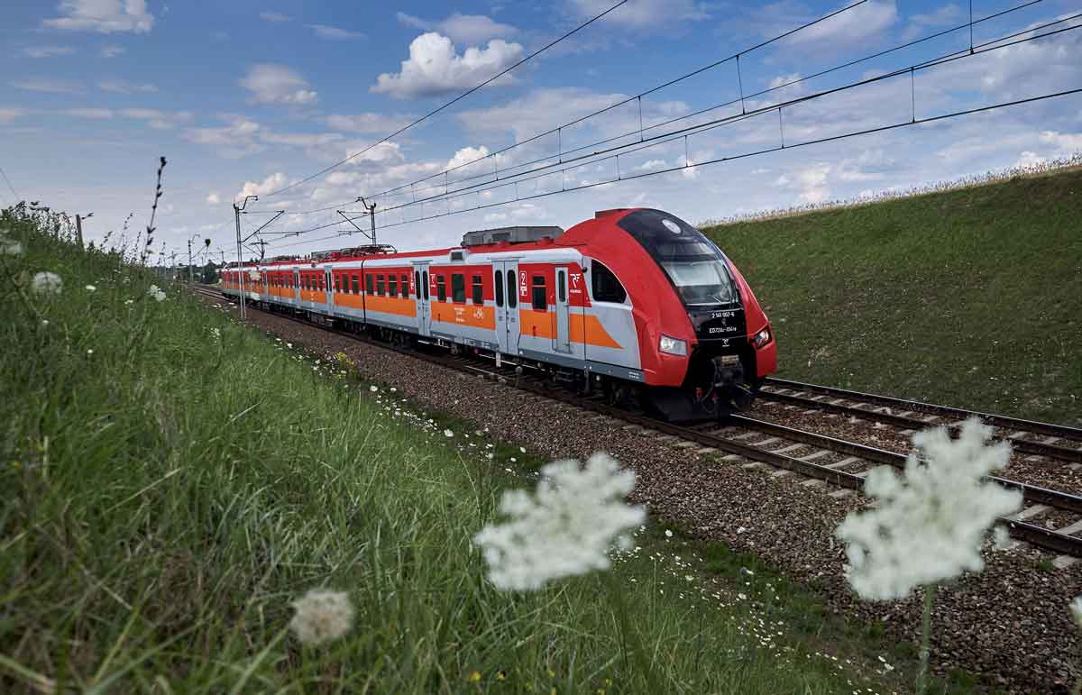 EZT ED72a. pociągi sezonowe Polregio, wakacje 2026