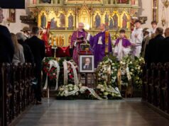 kościół Ducha Świętego w Nowym Sączu, Msza Żałobna przed pogrzebem Krzysztofa Pawłowskiego