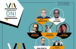 VII Sądeckie Dni Literatury - plakat