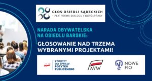 Narada Obywatelska na Barskim - teraz głosowanie