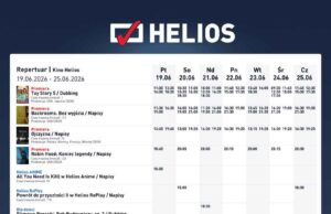 Repertuar kina Helios (do 25 czerwca)