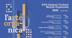 XXIV Festiwal L'ARTE ORGANICA, Nowy Sącz 2026 - afisz