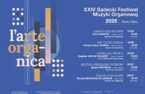 XXIV Festiwal L'ARTE ORGANICA, Nowy Sącz 2026 - afisz