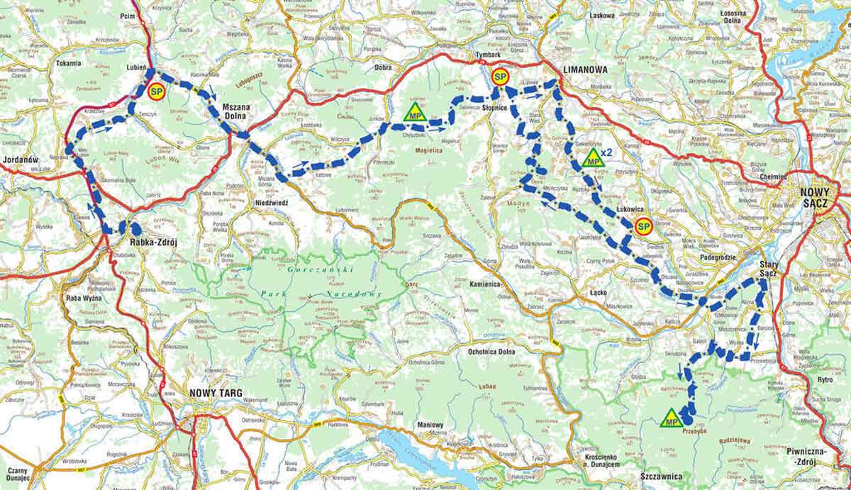 3. etap MWG 2026 - trasa