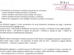 oświadczenie majątkowe Ludomira Handzla za 2025 - fragment