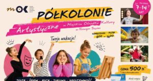 półkolonie artystyczne w Miejskim Ośrodku Kultury w Nowym Sączu 2026
