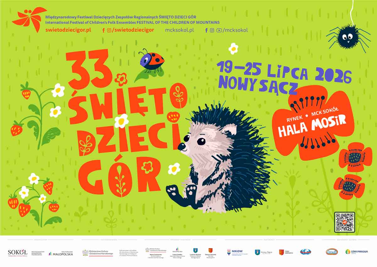 33. Międzynarodowy Festiwal Dziecięcych Zespołów Regionalnych ŚWIĘTO DZIECI GÓR