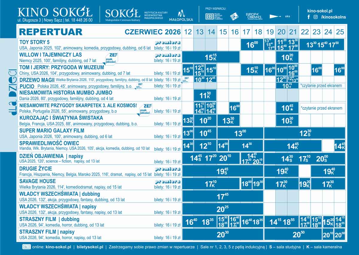 Repertuar kina Sokół (do 25 czerwca) - 1