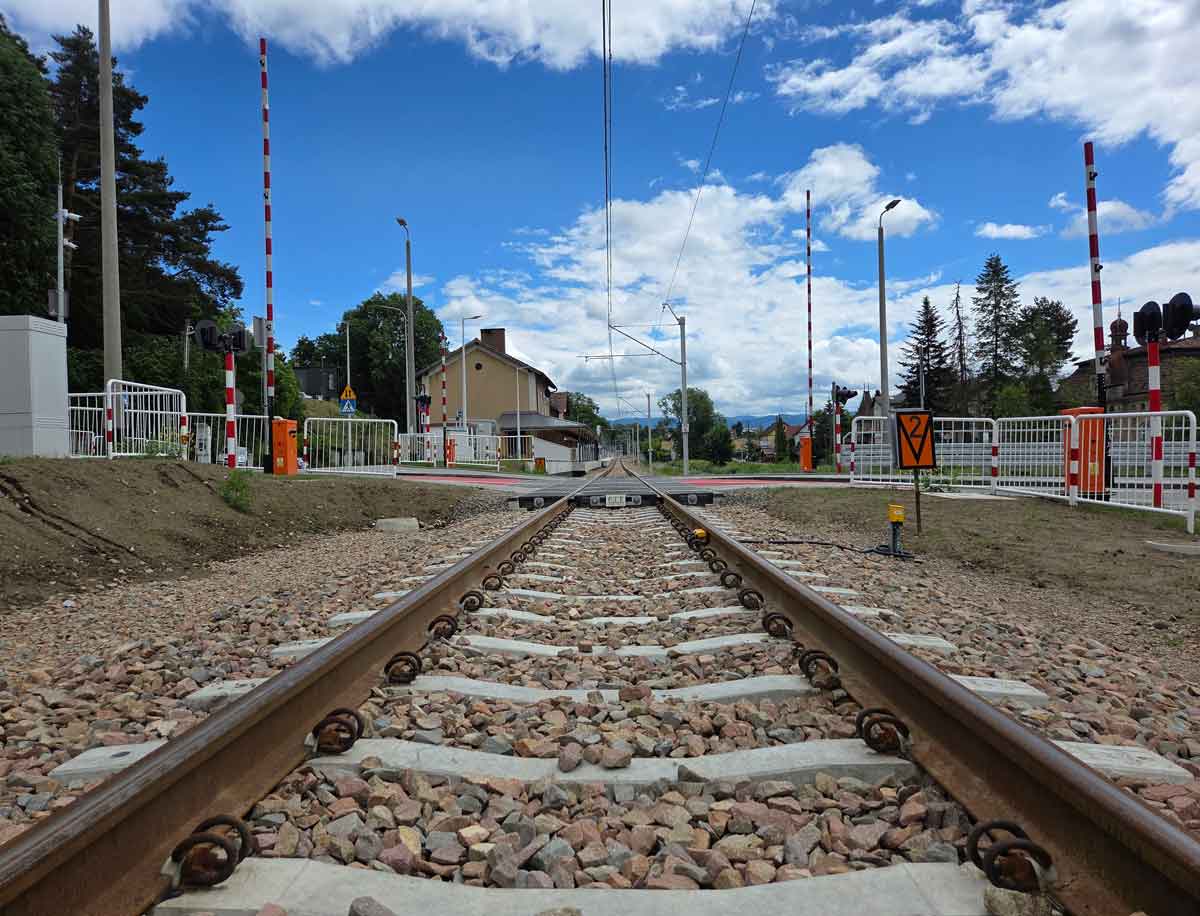 połączenie Nowy Sącz Marcinkowice; nowy tor kolejowy na linii 104 i przystanek Nowy Sącz Miasto