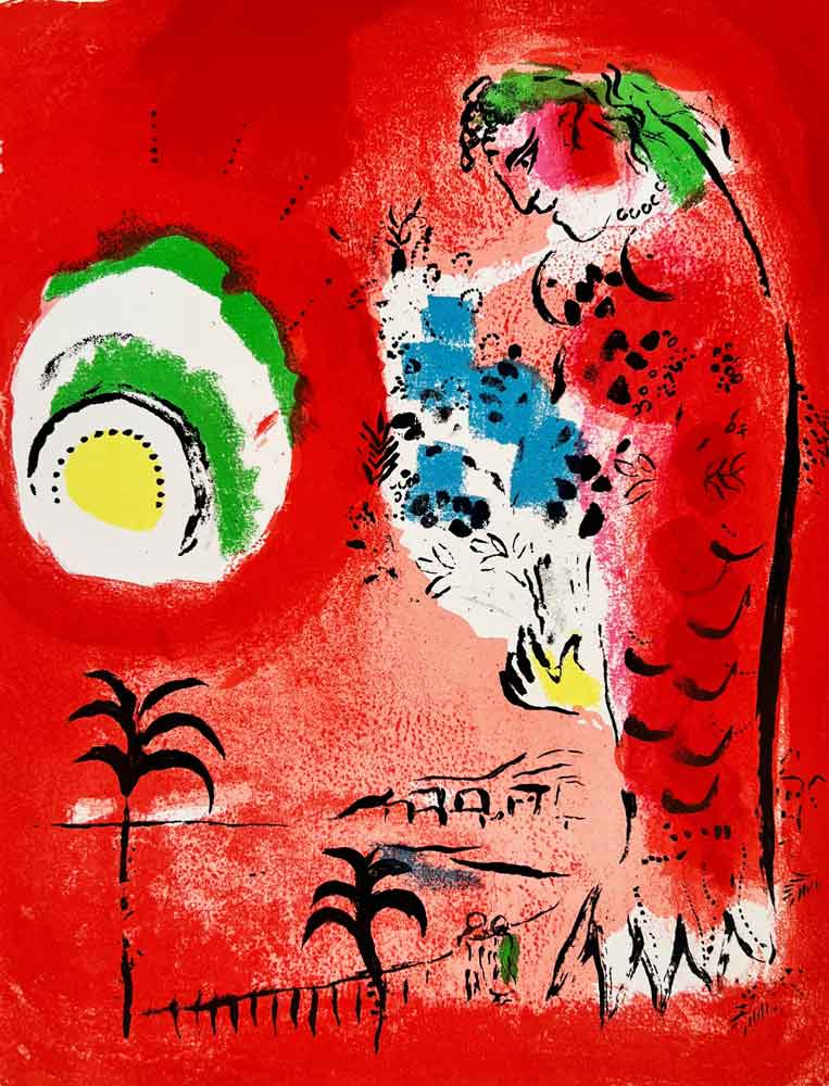 „Zatoka Aniołów” (La Baie des Anges), Marc Chagall, 1960