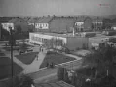 nowy Dworzec PKS w Nowym Sączu, około 1959