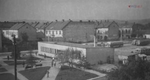 nowy Dworzec PKS w Nowym Sączu, około 1959