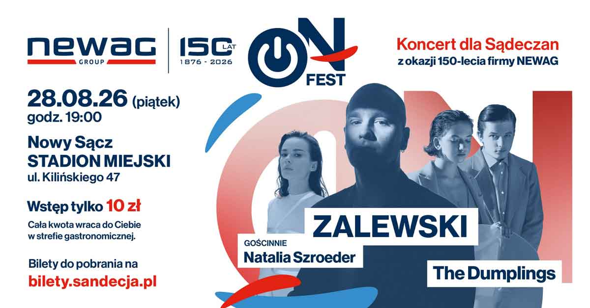 Newag On Fest - koncert - grafika
