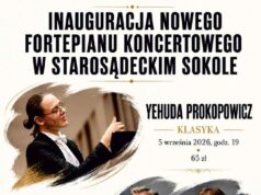 Stary Sącz koncerty: 5 września Yehuda Prokopowicz, 12 września Vladyslav Sendecki