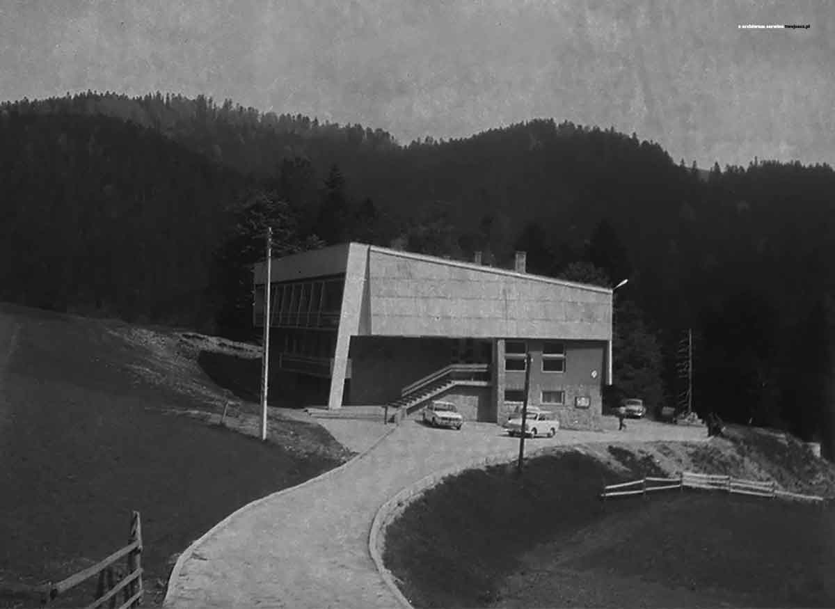 Hotel górski w Suchej Dolinie, lata 70/80. sądecczyzna na starych zdjęciach