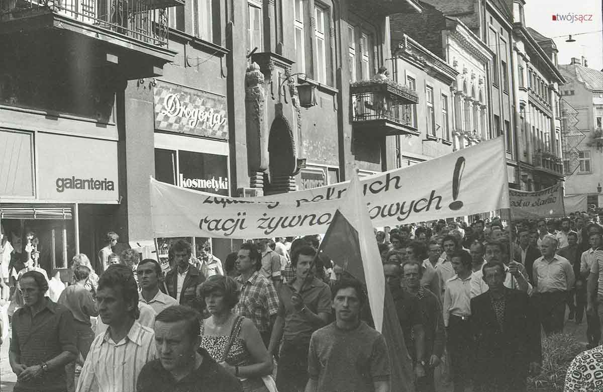 marsz głodowy nowy sącz 1981