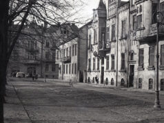 Nowy Sącz ulica Konarskiego u wylotu Jagiellońskiej, lata 50.