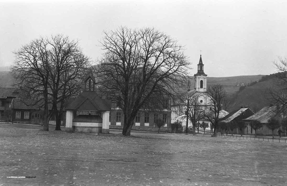 Piwniczna rynek lata 50.
