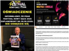 Peak Festival odwołany - collage