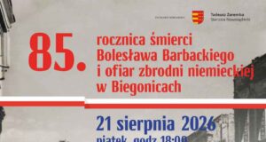 85. rocznica śmierci Bolesława Barbackiego i ofiar zbrodni niemieckiej w Biegonicach Małopolskie Centrum Kultury SOKÓŁ zaprasza mieszkańców Sądecczyzny do udziału w oficjalnych obchodach 85. rocznicy śmierci druha Bolesława Barbackiego oraz jego współtowarzyszy, zamordowanych w Biegonicach