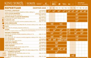 Repertuar kina Sokół w Nowym Sączu (do 20 sierpnia) - część 1