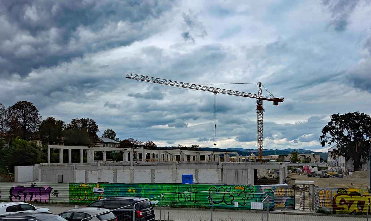budowa galerii Brama Miasta w Nowym Sączu, inwestor spółka Stare Miasto