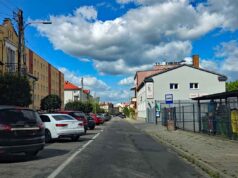 ulica Sienkiewicza w Nowym Sączu - odcinek między Zygmuntowską a Szujskiego