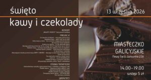 Miasteczko Galicyjskie: święto kawy i czekolady Miasteczko Galicyjskie: święto kawy i czekolady 2026 - plakat