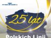 25 lat temu powstały Polskie Linie Kolejowe S.A. 25 temu powstały Polskie Linie Kolejowe S.A. Spółka rozpoczęła swoją statutową działalność 1 października 2001 r. - grafika okolicznościowa