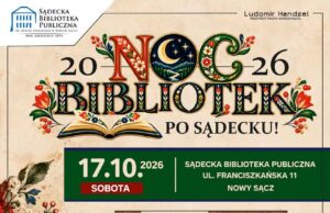 Noc Bibliotek po sądecku Noc Bibliotek po sądecku 2026