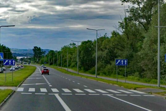Aleje Piłsudskiego w Nowym Sączu