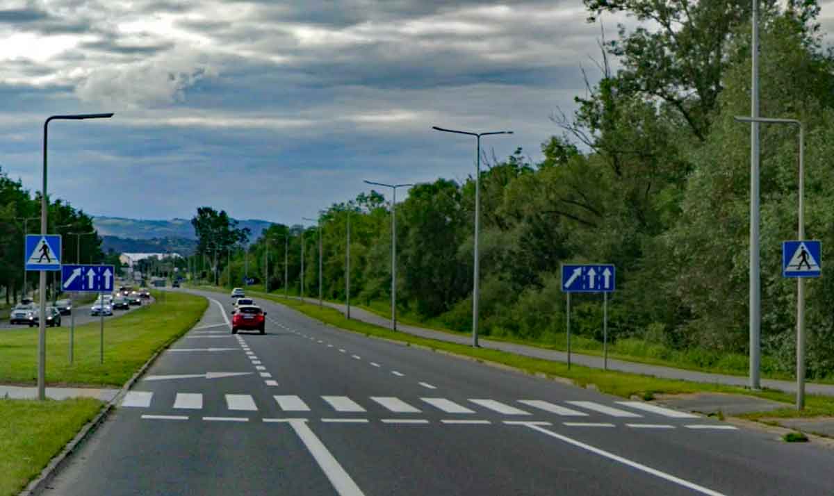 Aleje Piłsudskiego - wypadek Nowy Sącz tutaj