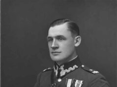 Major Józef Giza , dowódca 6. Baonu K.O.P. w Iwieńcu