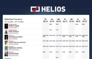 Repertuar kina Helios (do 29 października) Repertuar kina Helios (do 29 października), nowy sącz