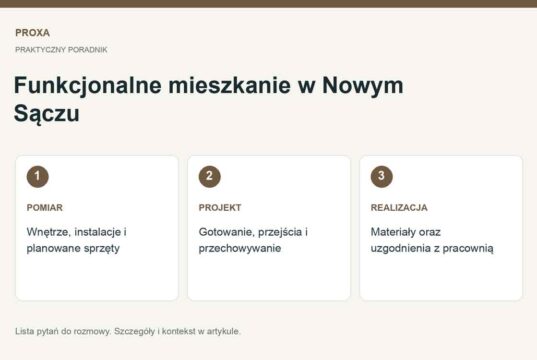 PROXA FURNITURE prowadzi własną stolarnię i przedstawia indywidualne projekty mebli