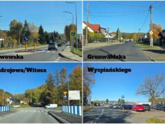 Nowy Sącz - planowane prace drogowe koniec 2026 - collage