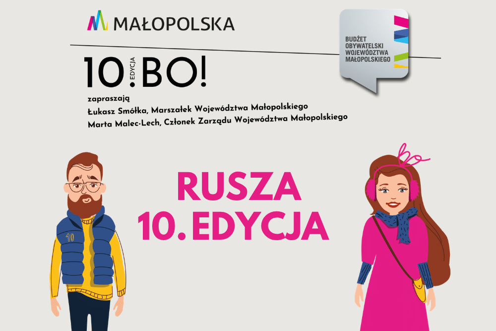 Jak zgłosić zadanie do 10. edycji BO Województwa Małopolskiego