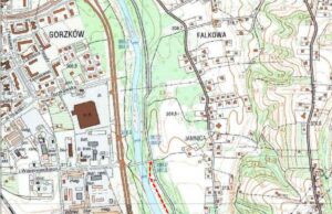 powstanie ścieżka do Skałek nad Kamienicą - orientacja